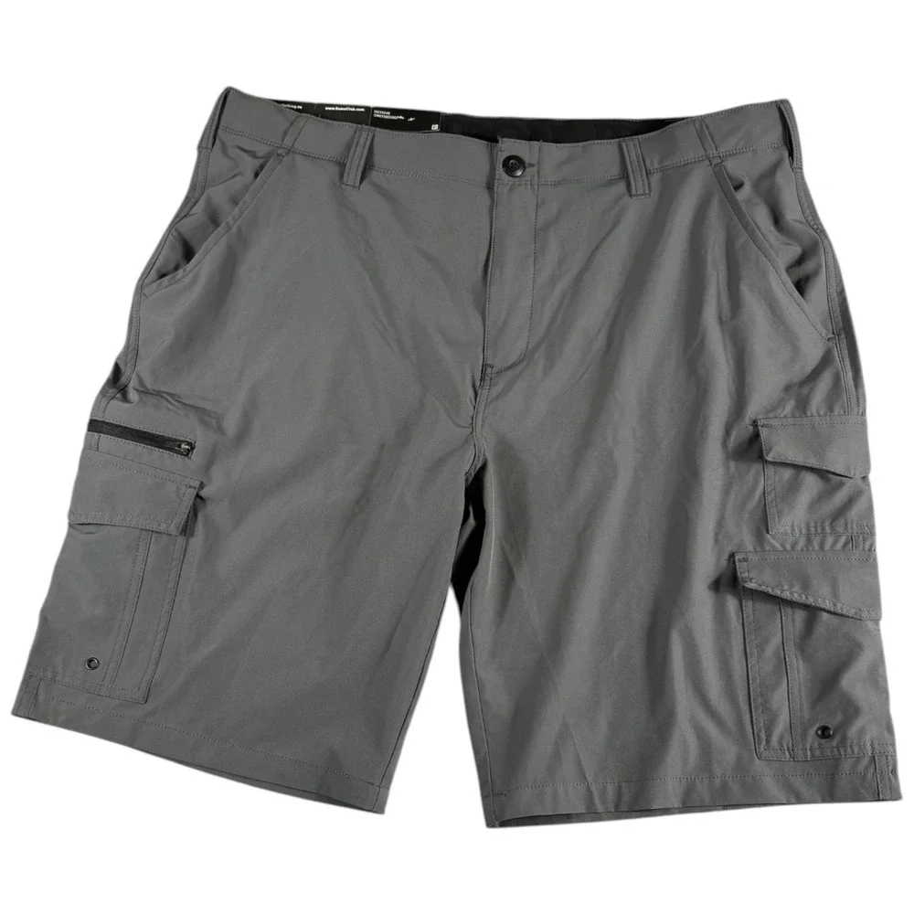 Iron Co. Cargo Shorts Mens Size 40 Gray Greyhound Stretch Tech Premium Workwear